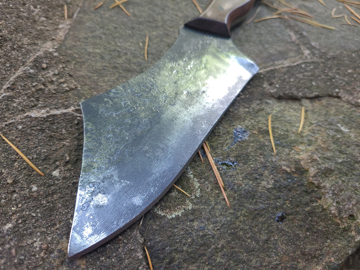 Persian-styled, Hand-forged Cleaver