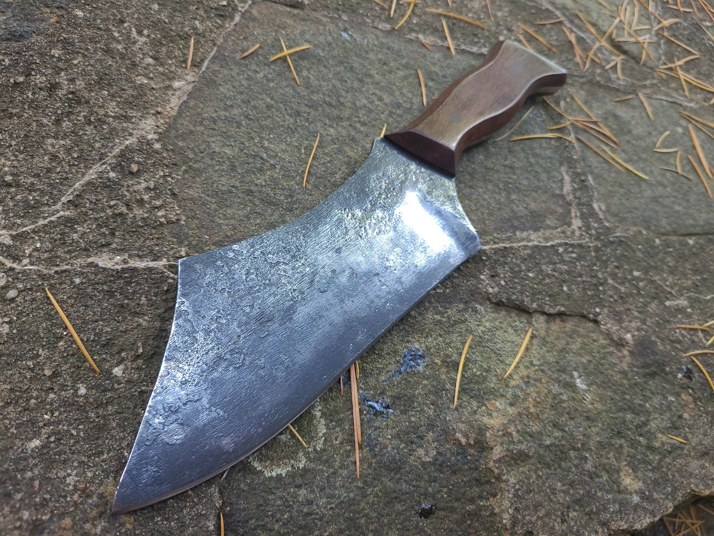 Persian-styled, Hand-forged Cleaver