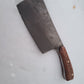 Forged Leopardwood Kitchen Cleaver