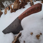 Forged Leopardwood Kitchen Cleaver