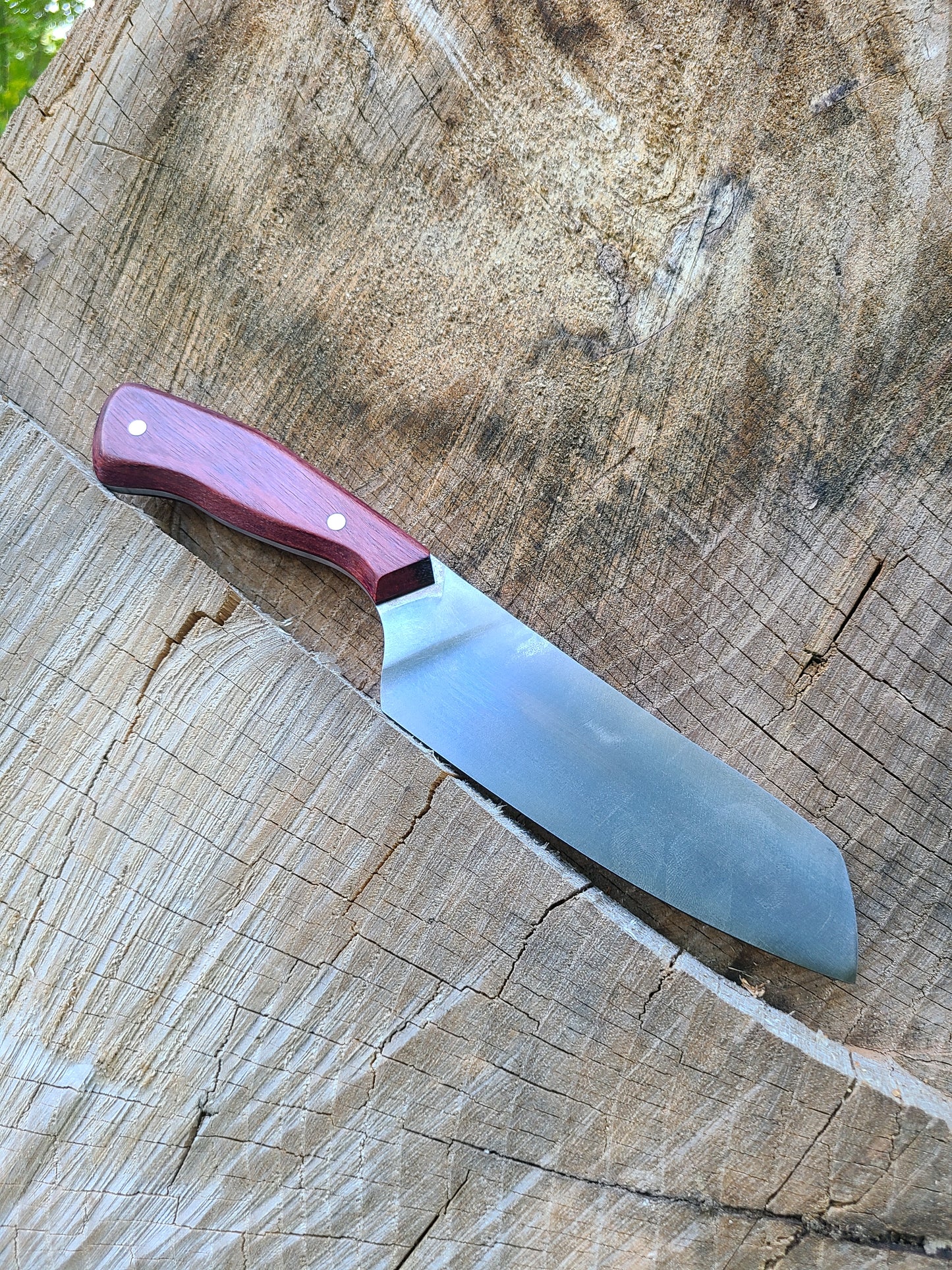 5" Purpleheart Santoku