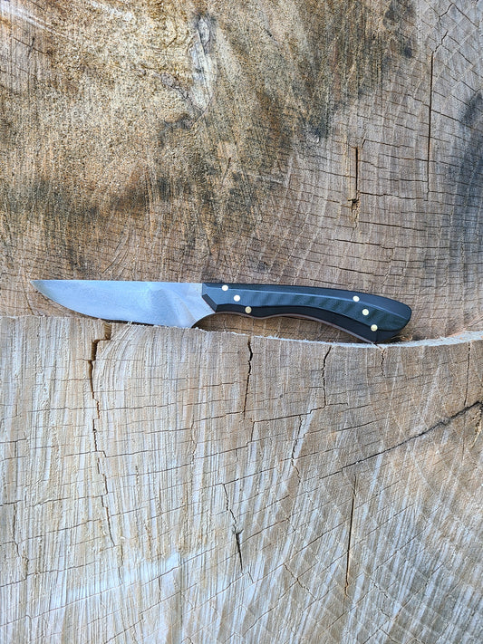 4" Black & Brass Trail Knife