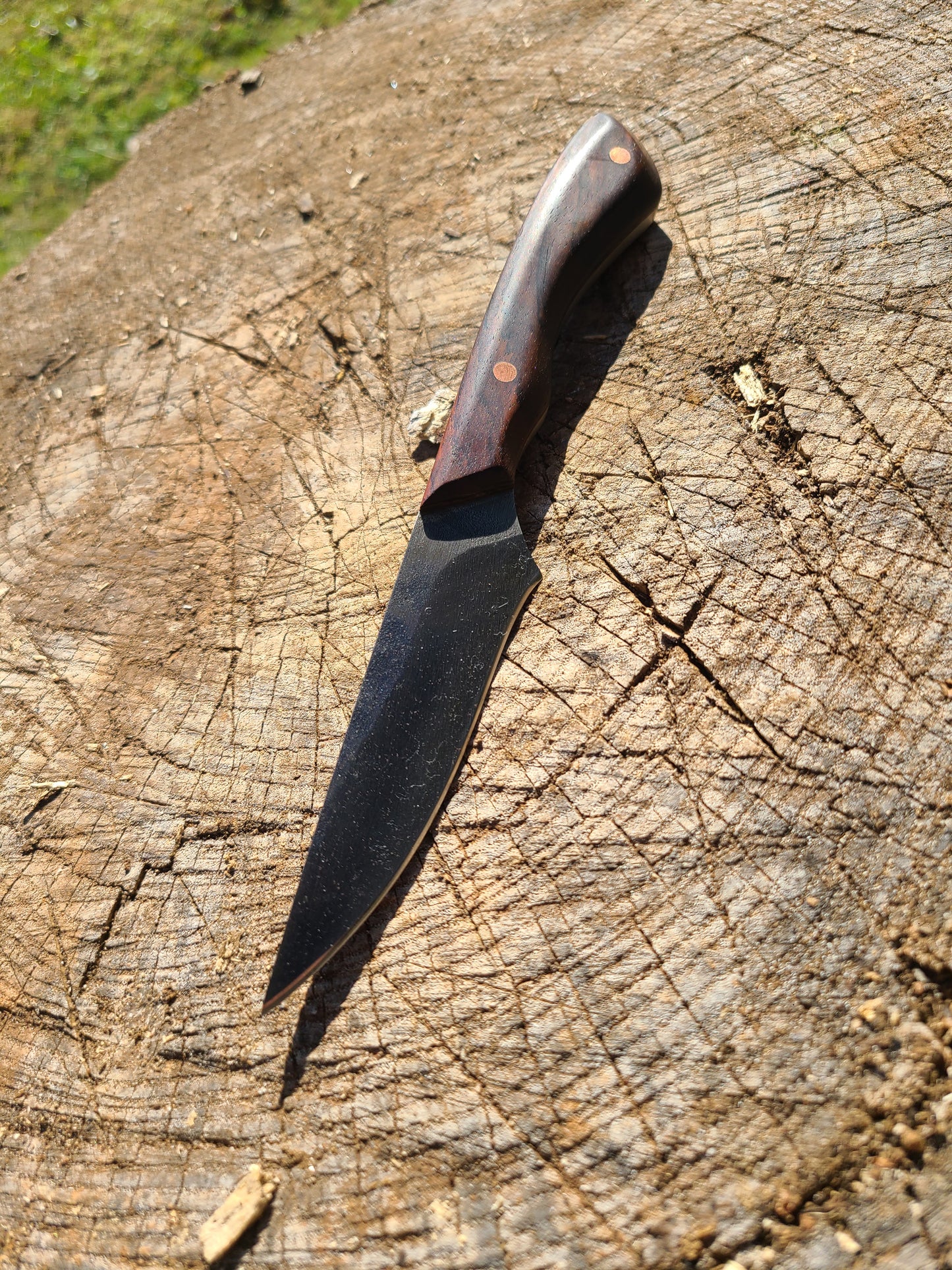 4" Cocobolo Trail Knife with Sheath