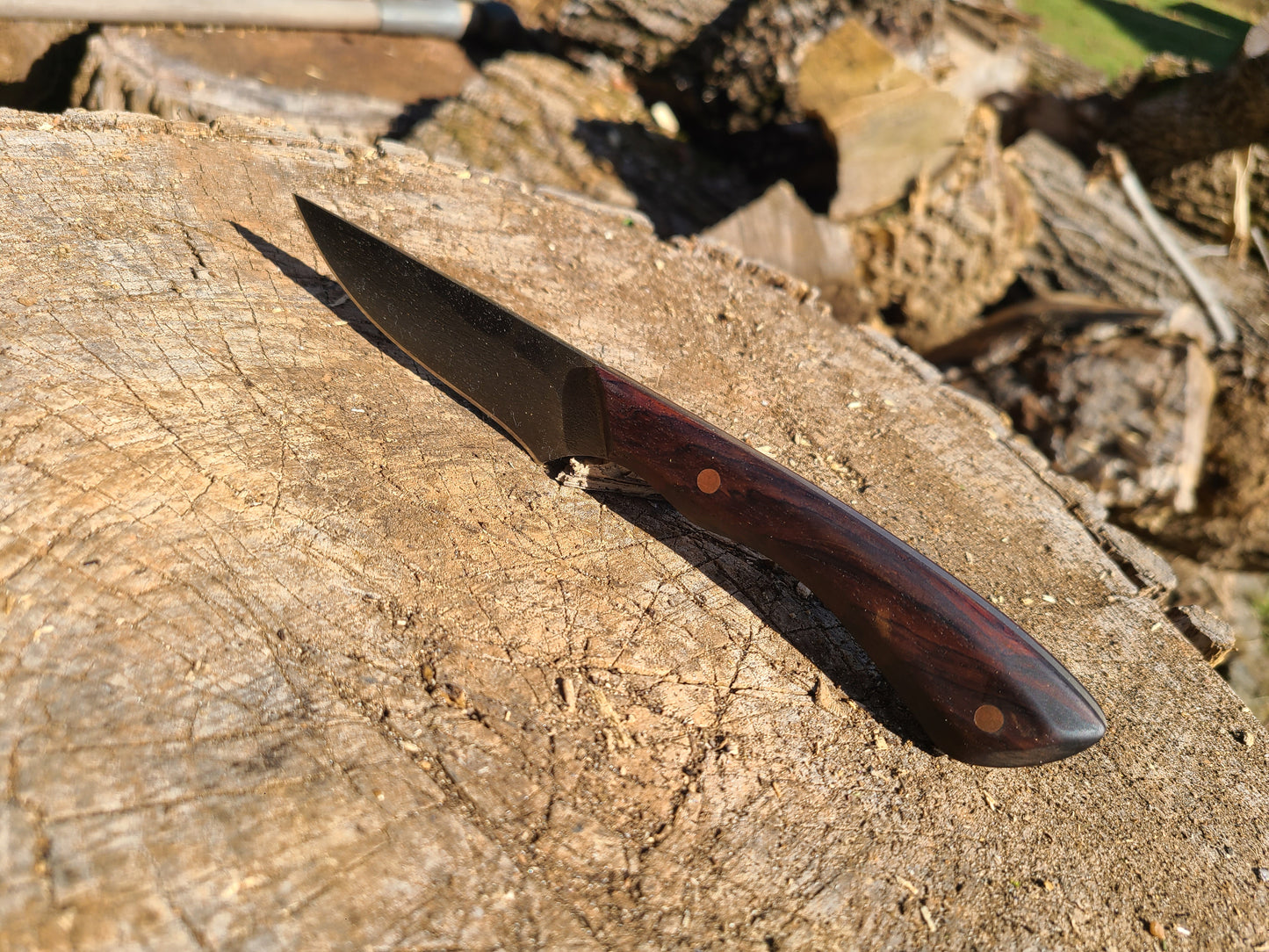 4" Cocobolo Trail Knife with Sheath