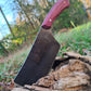 Purpleheart Handle Cleaver