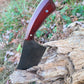 Purpleheart Handle Cleaver